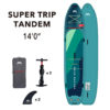 SUP-доска-надувная-семейная-Super-Trip-Tandem-14'0-NEW-2024_AQUAMARINA_Коллекция_2024