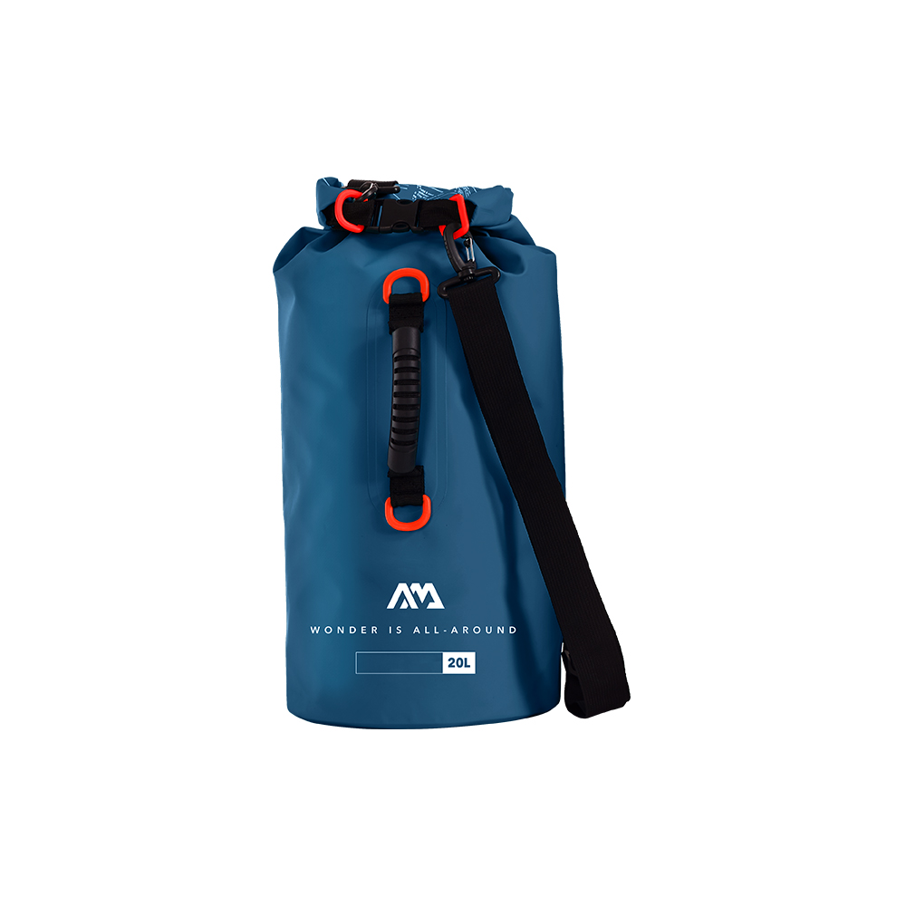 Сумка-рюкзак-водонепроницаемая-Aqua-Marina-DryBag-20L-(Темно-синия)---Купить-онлайн