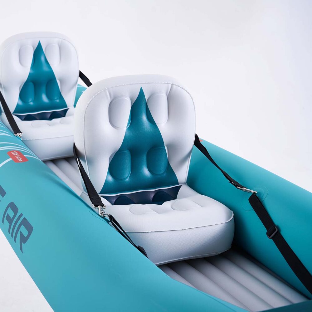 Каяк надувной двухместный с веслами Glider-412 — изображение 9