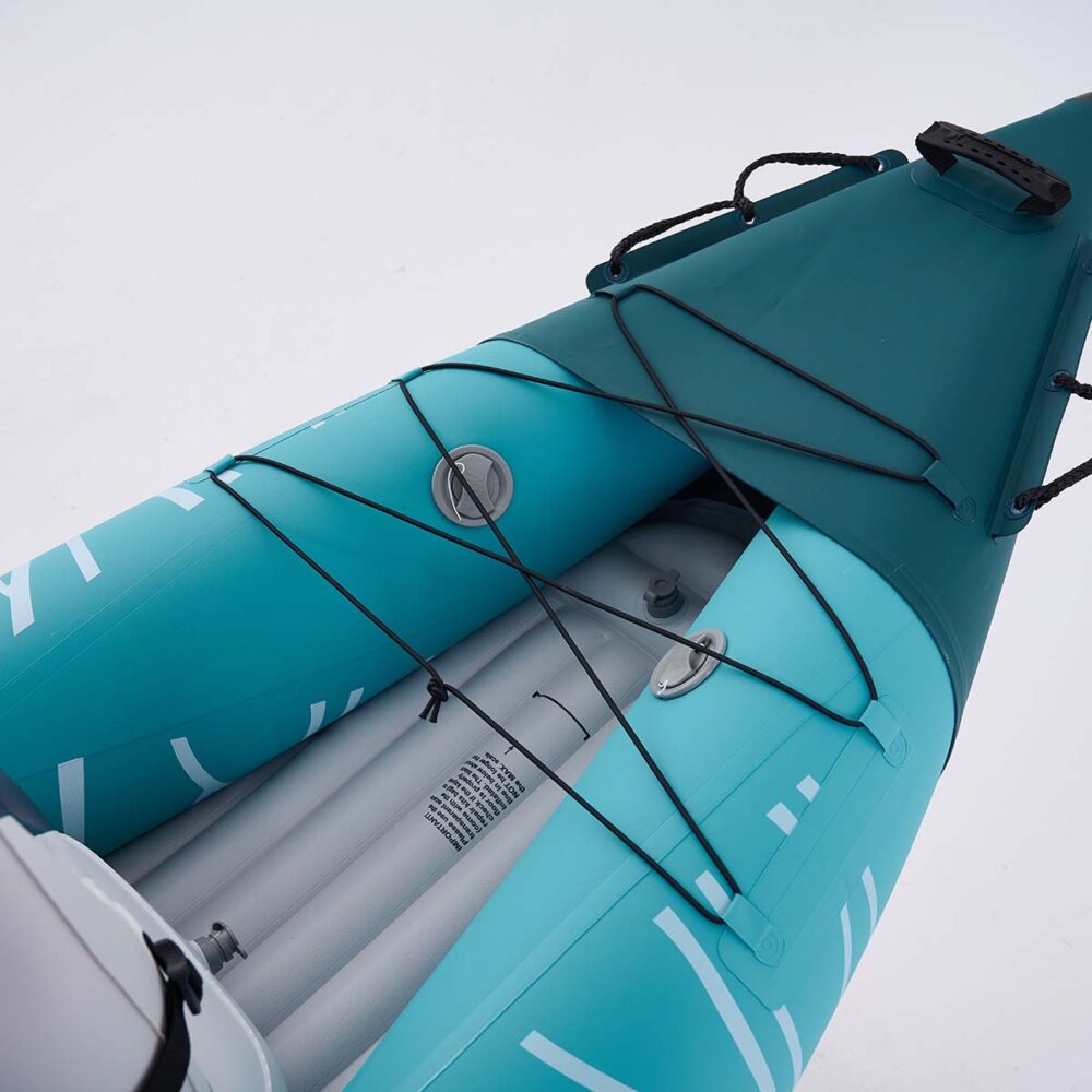 Каяк надувной двухместный с веслами Glider-412 — изображение 3